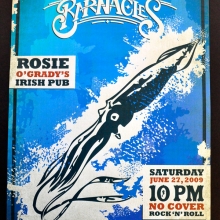 The Barnacles Squid Poster