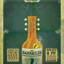 The Barnacles Beer Week Poster
