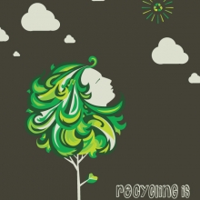 Recycling Poster Green