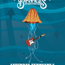 The Barnacles Jellyfish Poster