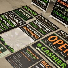 Storefront Signage Close-up