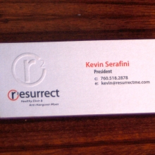 Resurrect Business Card