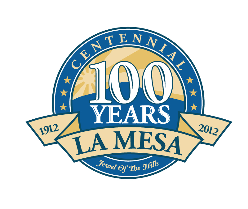 La Mesa Centennial Logo