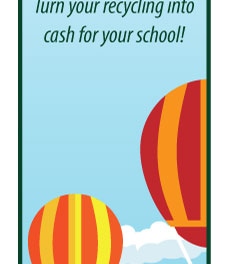 San Diego Recycling Bookmark