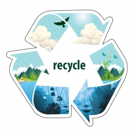 San Diego Recycling Decal