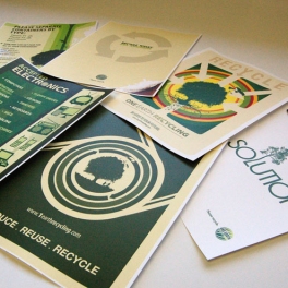 One Earth Recycling Posters