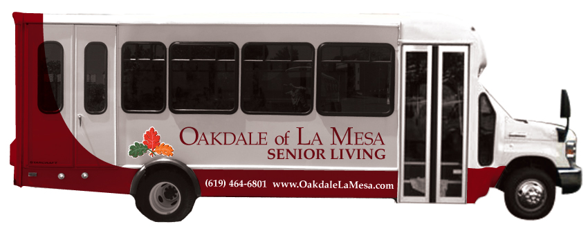 Oakdale Senior Living Shuttle Side