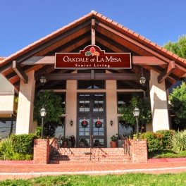 Oakdale Senior Living Entry Sign