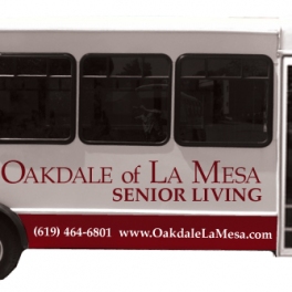 Oakdale Senior Living Shuttle Side