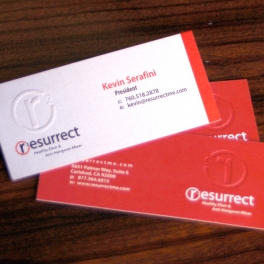 Resurrect Business Cards