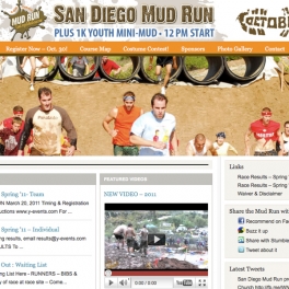 San Diego Mud Run Website