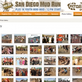 San Diego Mud Run Website