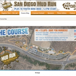 San Diego Mud Run Website