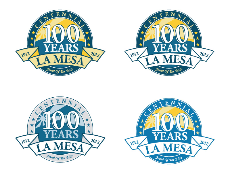 La Mesa Centennial Logo