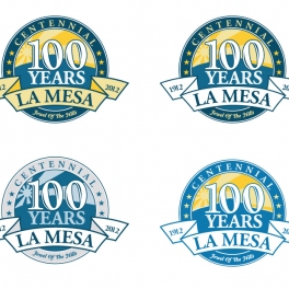 La Mesa Centennial Logo