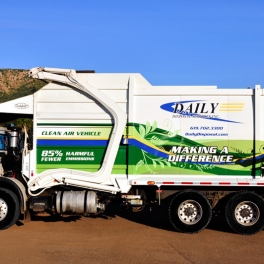 Daily Disposal Truck Wrap