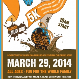 Macon Mud Run Poster & Flyer