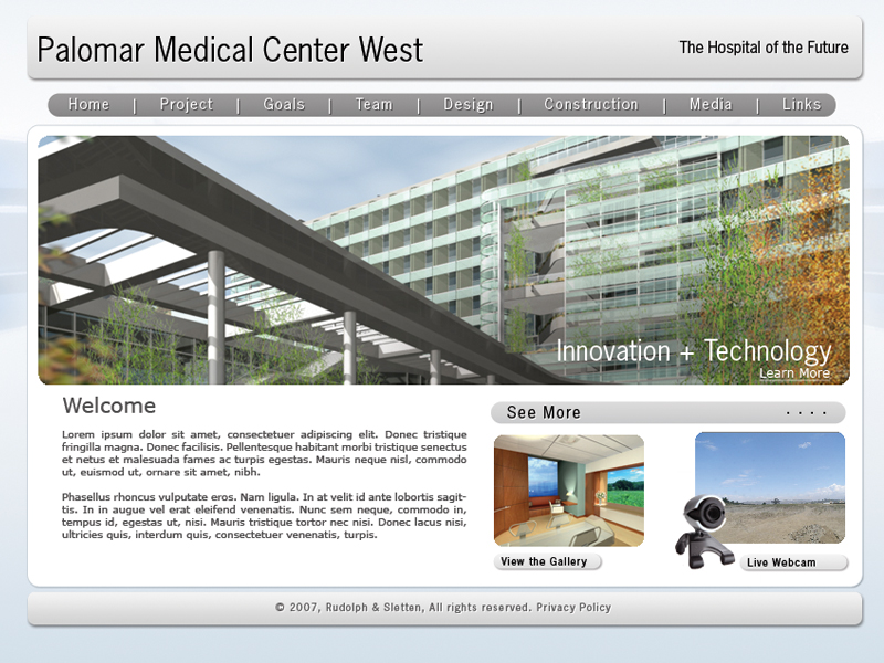 Palomar Medical Center West Website