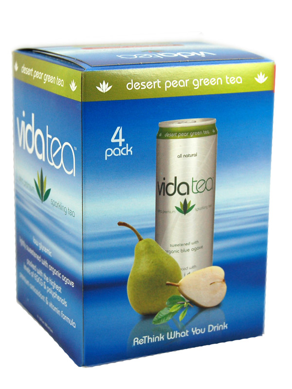 Vidatea 4-Pack Packaging - Desert Pear