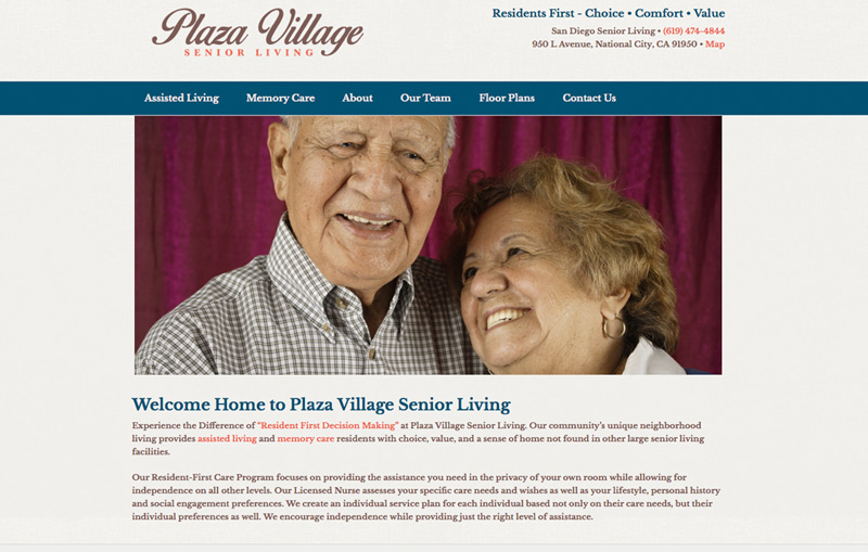 Plaza-Village-Website